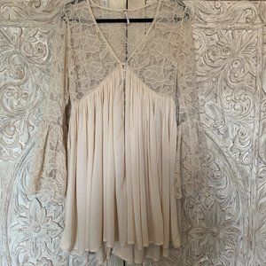 Free People Bohemian Boho Dress Tunic